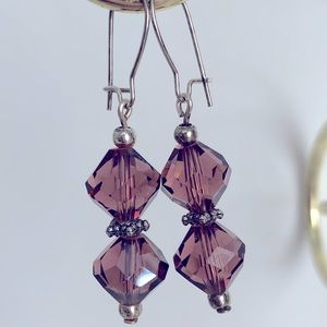 New Handcrafted Crystal Earrings